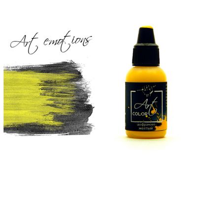 P-ART68 Краска Pacific88 ART Color Шафраново-Желтая (Saffron-Yellow) укрывистый, 18мл