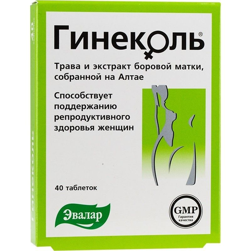 Гинеколь таблетки №40 Эвалар
