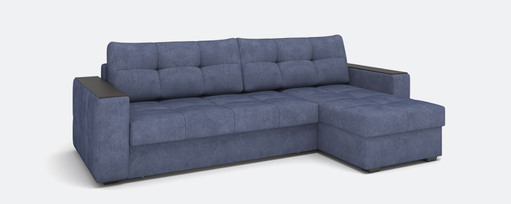 Сиэтл (22) угол с подушками (Preria biscuit, ВариантКроя1, Декор: Структурный кофе, <Р>) /