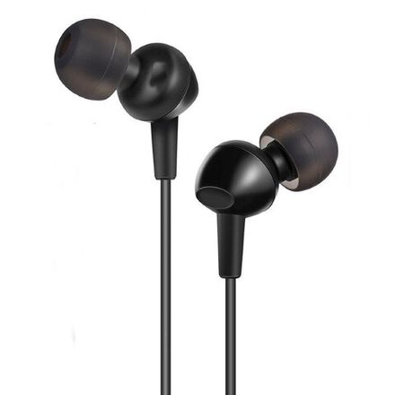 Внутриканальные наушники Smartbuy STINGER, 10мм, сменные амбушюры, L-штекер (черные)