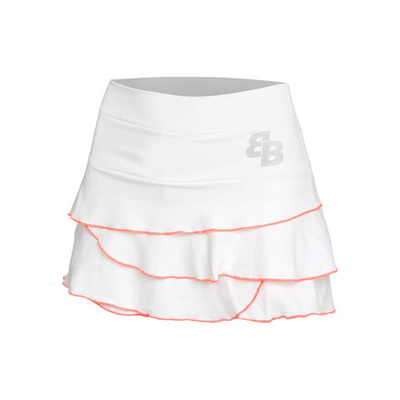 Женская теннисная юбка BB by Belen Berbel Isleta Skirt Women - Coral, White