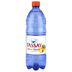 Вода питьевая Tassay со вкусом манго и персика негаз 1 л/бут 6 бут/упак