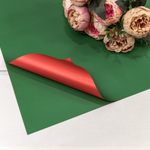 Пленка В листах 20 шт 60 х 60 см двухсторонняя (Зеленый, Красный)