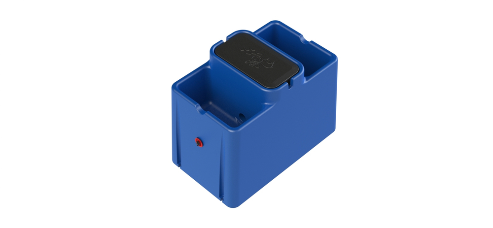 Поилка с подогревом/30л Ирпласт 30 л.(895x535x670см;синий) - арт.560890