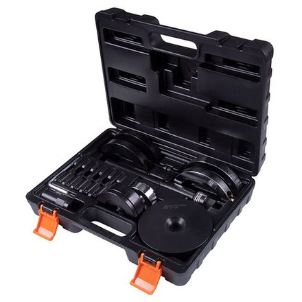 Цена на AFFIX (AF10030016C) Набор оправок для монтажа и демонтажа ступичных подшипников, кейс, 16 предметов