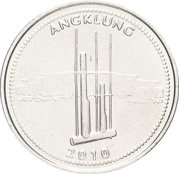 1 000 рупий 2010 Индонезия
