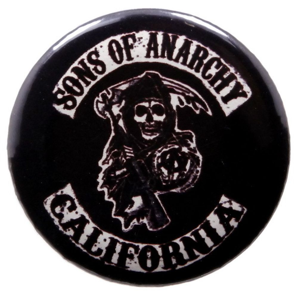 Значок Sons Of Anarchy California (299)