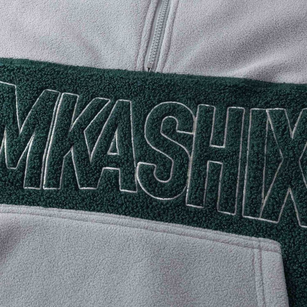 Худи Ymkashix Little Lamb серо-изумрудный