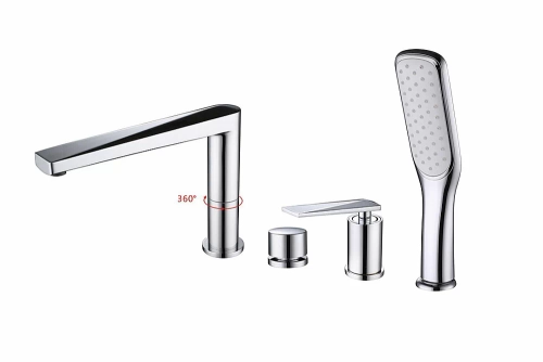 Смеситель для ванны Boheme Venturo 370 хром