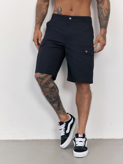 Шорты карго "ripstop cargo" (черный)