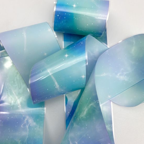 Фольга для дизайна ногтей с рисунком №14