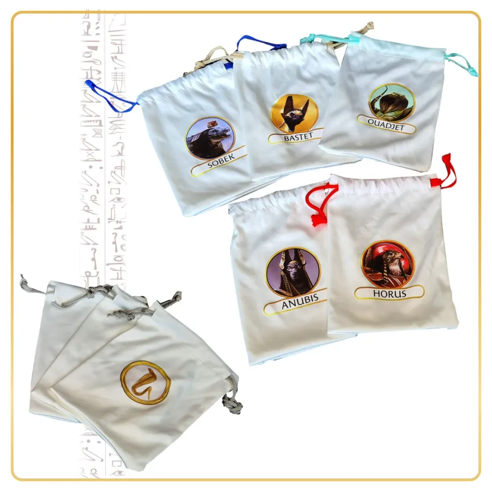 Kemet Player and Monster Bags