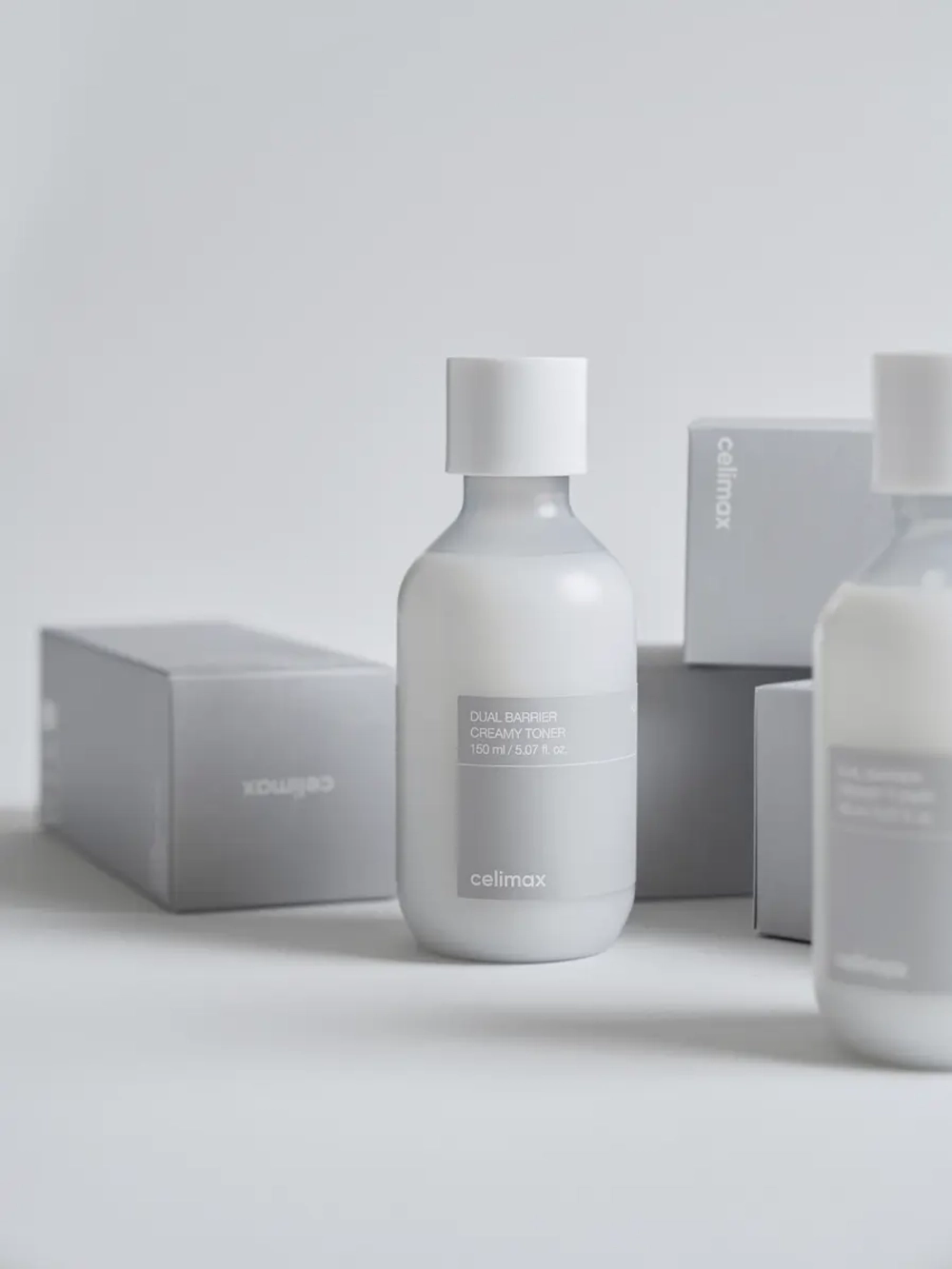 Celimax Барьерный кремовый тонер с комплексом церамидов Dual Barrier Creamy Toner 150 мл