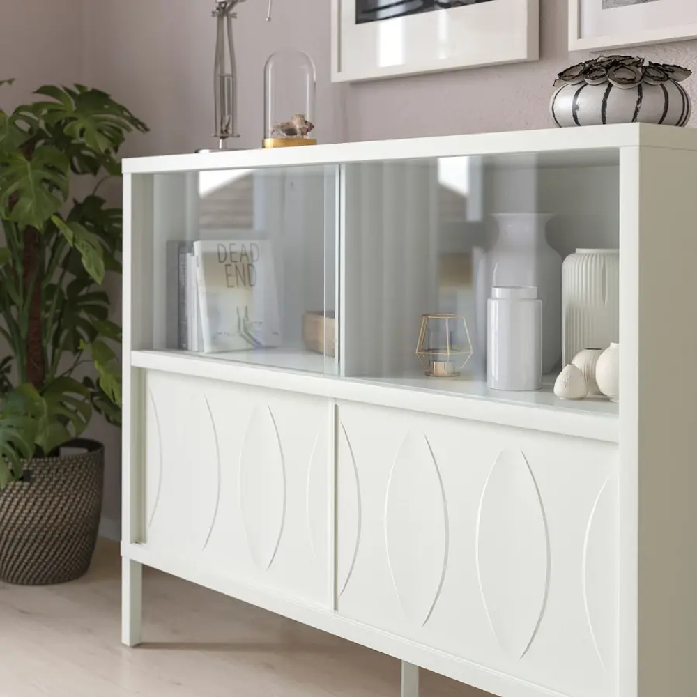 Шкаф - KALKNÄS/KALKNАS  IKEA/ КАЛКНАС ИКЕА, 121x43x98 см, белый
