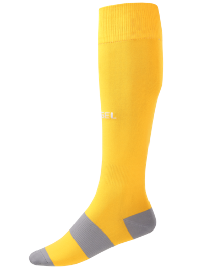 Гетры футбольные CAMP BASIC SOCKS, желтый/серый/белый