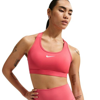 ТОП теннисный Nike Swoosh Medium Support Non-Padded Sports - sea coral/white