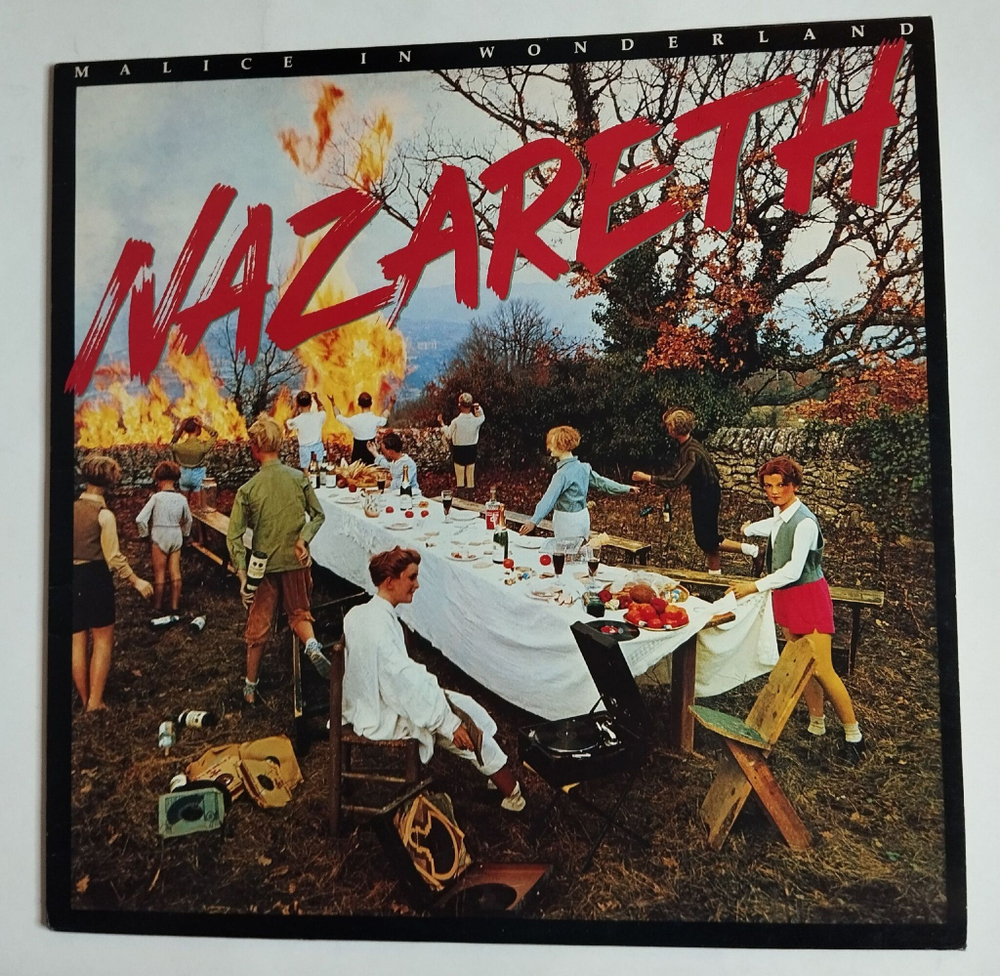 Винтажная виниловая пластинка LP Nazareth Malice In Wonderland (UK 1980) (Promo)