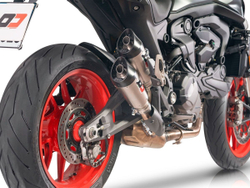 ADUC0610012 QD SLIP-ON EXHAUST TWIN GUNSHOT (M 937)