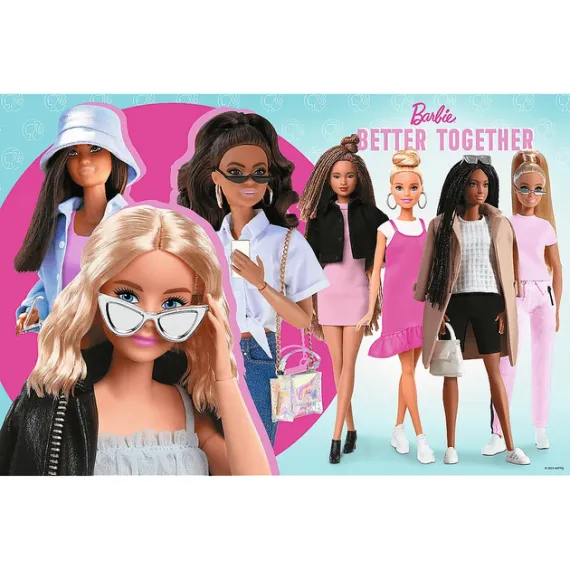 Puzzles - "160" - Barbie and her world / Mattel, Barbie