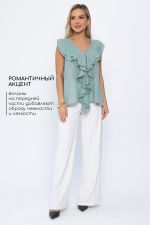 Блуза Поцелуй ветра (изумруд) Б15397-7М LT Collection