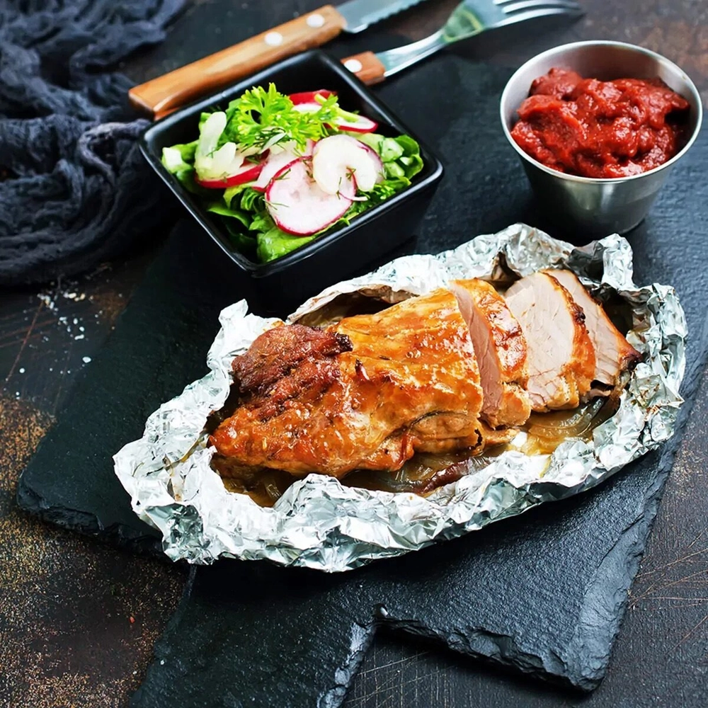 Алюминиевая фольга «СТАНДАРТНАЯ», 29 см х 10 м, 8 мкм