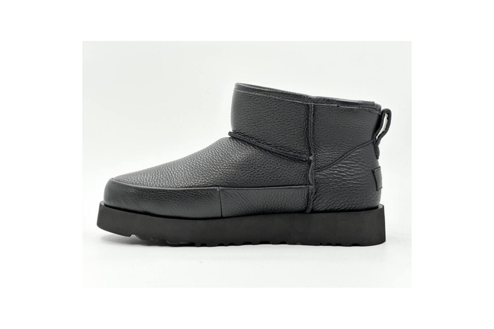 UGG Classic Sugar Ultra Mini Black