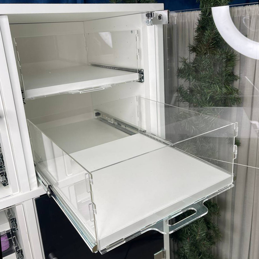 QBox Набор выкатных полок, борт 100 мм (2 шт)