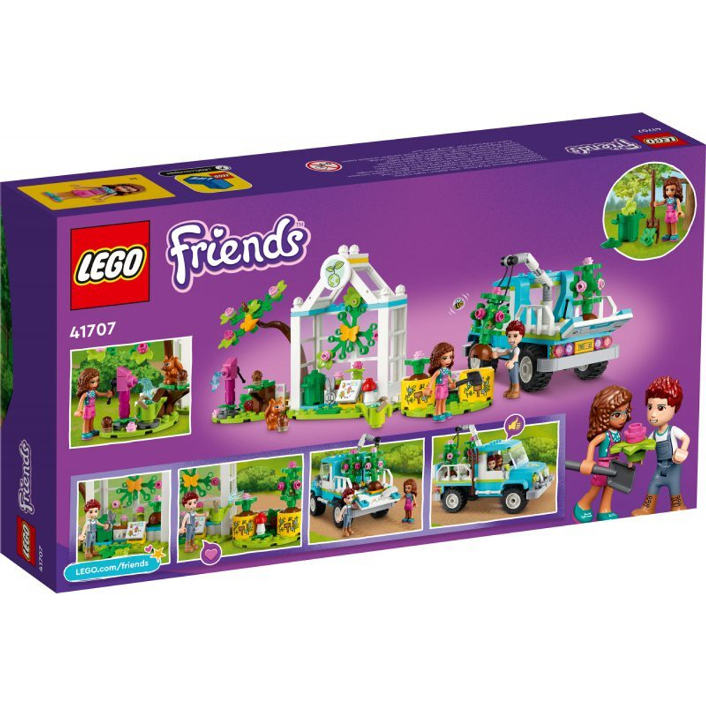 LEGO Friends - Фургон для посадки деревьев 41707