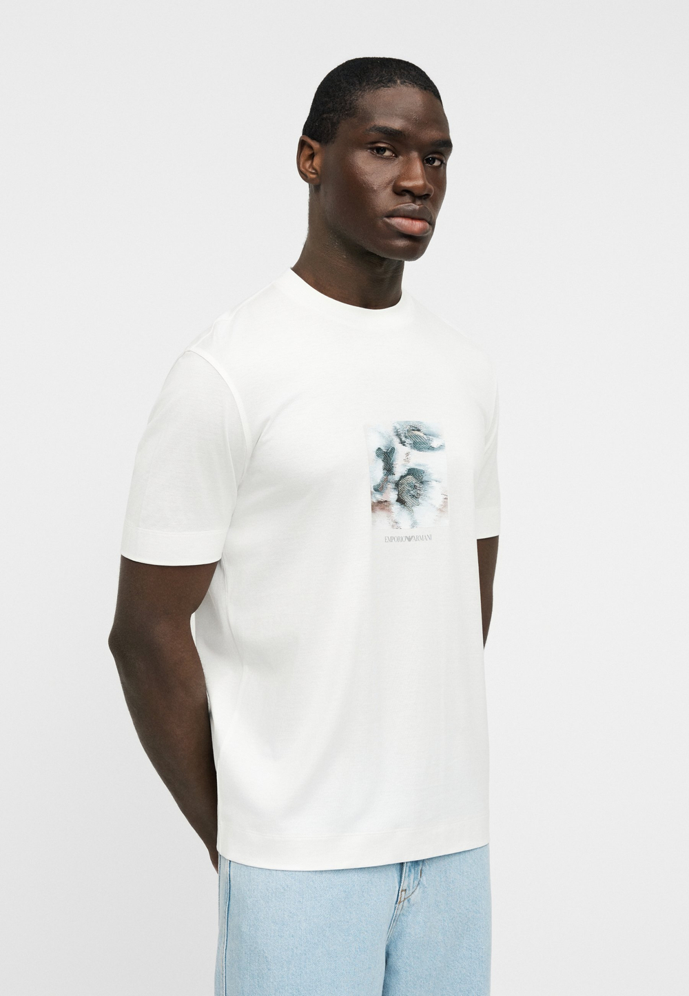 Emporio Armani Футболка с принтом - Белый