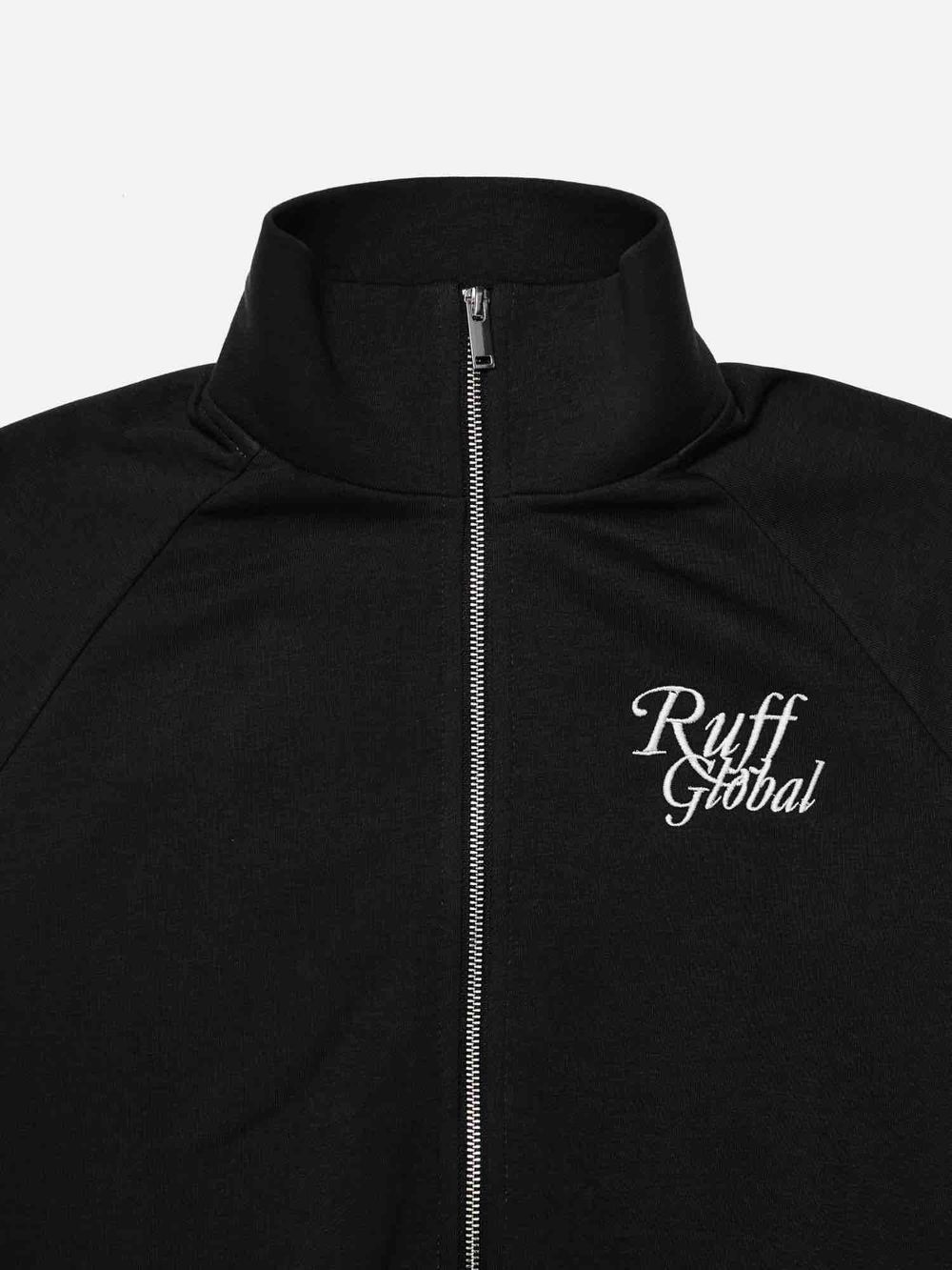 Купить Толстовка RUFF Global Full Zip черная Толстовка RUFF Global Full Zip черная