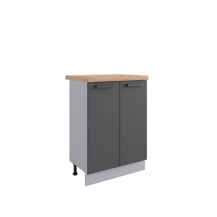 Кухня Модуль МС 600 Фортуна Графит