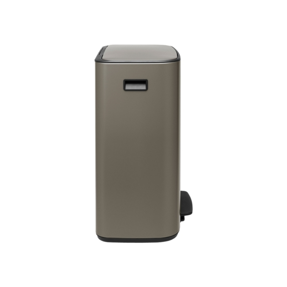 Мусорный бак Bo Pedal Bin 2x30л Brabantia Платиновый
