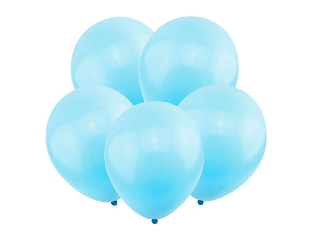 Шар 5&quot; Голубой пастель/ Light blue шаринг