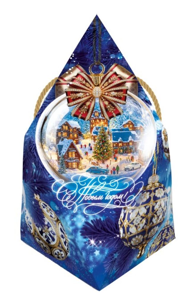 Подарочная коробка для конфет "Фаберже" 800гр (1/150шт)