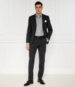 хлопковое штаны h-lenon-mm-224 BOSS BLACK - черный(50480544)