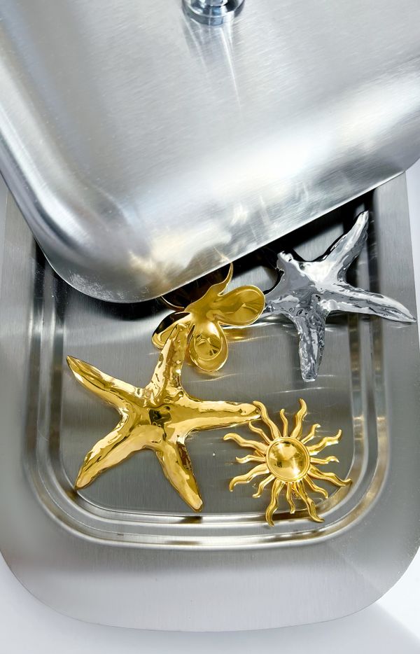 Брошь Sun Steel