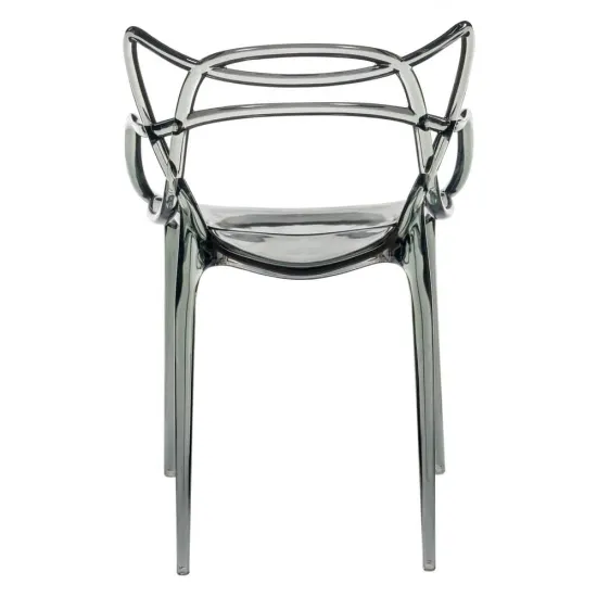 Стул Masters прозрачный серый