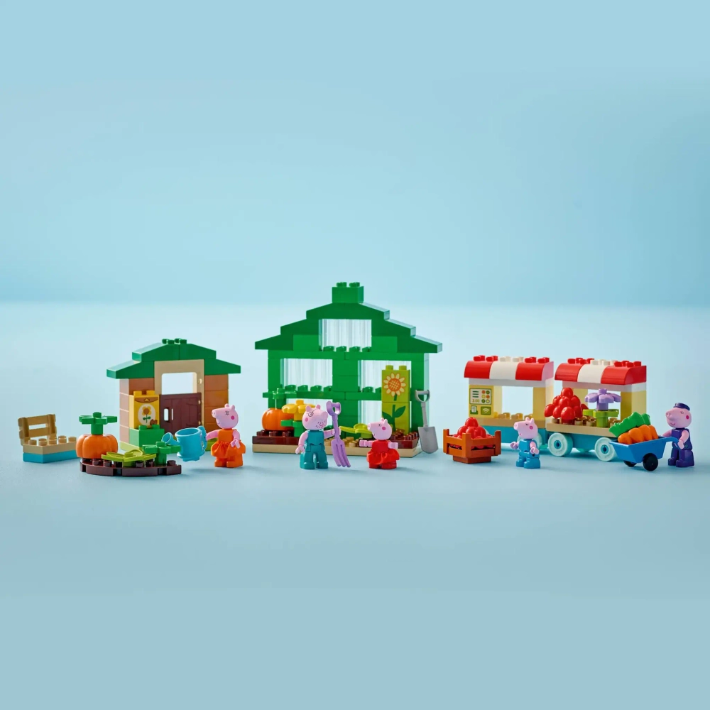 Конструктор LEGO Duplo 10461 Peppa Pig Сад и теплица дедушки