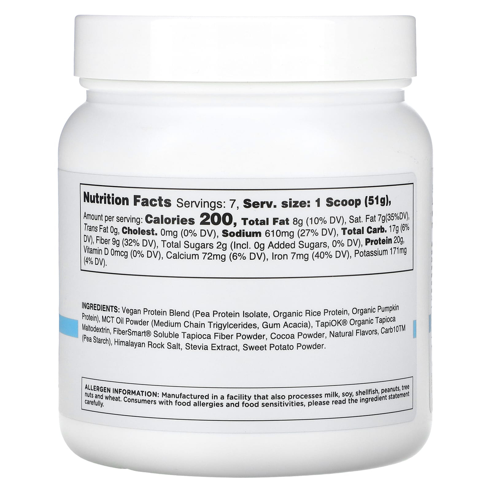 TransformHQ, Everyday, веганский коктейль, заменяющий прием пищи, со вкусом шоколада, 357 г (12,5 унции)