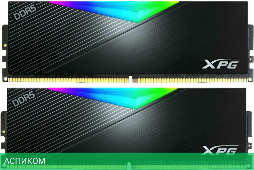 Оперативная память A-Data XPG Lancer RGB 16GB DDR5-7200 (AX5U7200C3416G-DCLARBK)