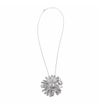 Колье в виде цветка Ester Bijoux Маргаритки LF004A-S BW