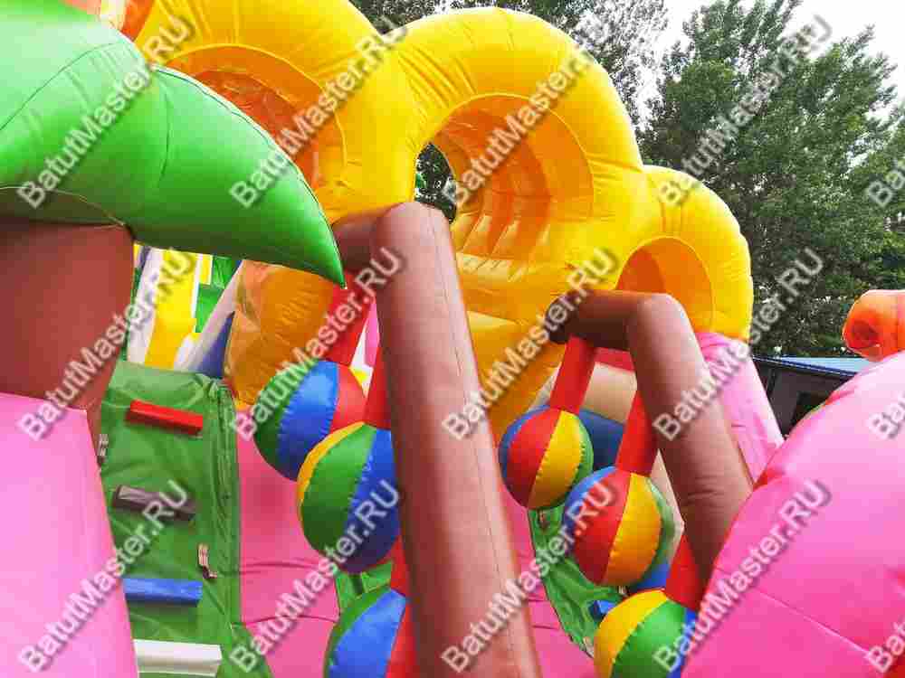 Полоса препятствий "Мишки" 21*4*6 м