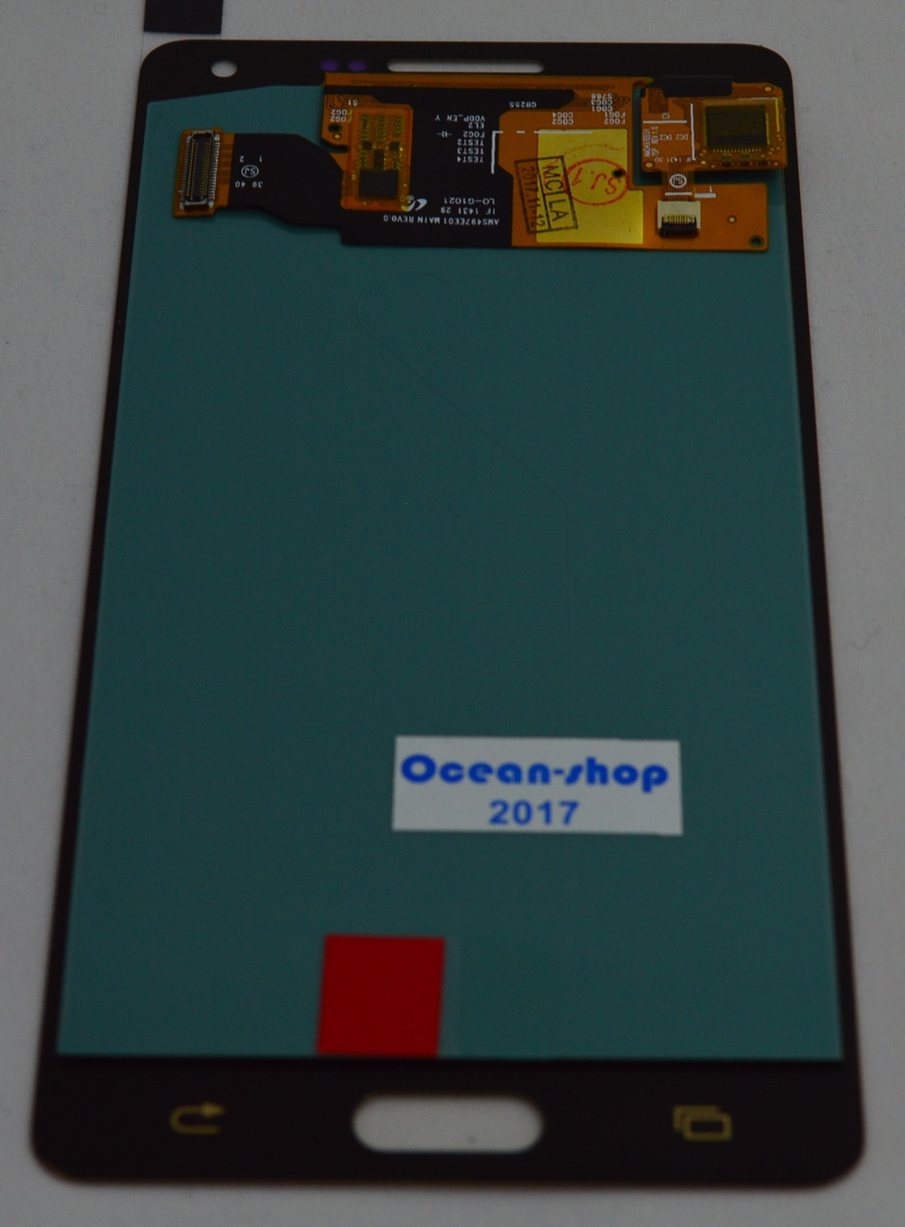 Дисплей для Samsung Galaxy A5 (A500F) с тачскрином Золотой - Oled