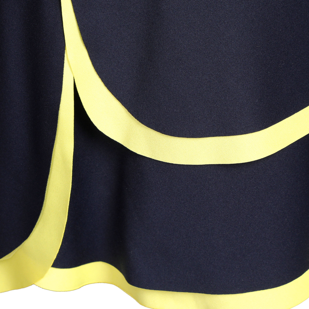 Женская теннисная юбка Fila Cosima Skirt Women - Dark Blue, Yellow