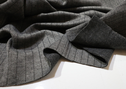 ПОЛОСКА СЕРАЯ - Костюмный трикотаж (КРВ613 Елена) УЦЕНКА!