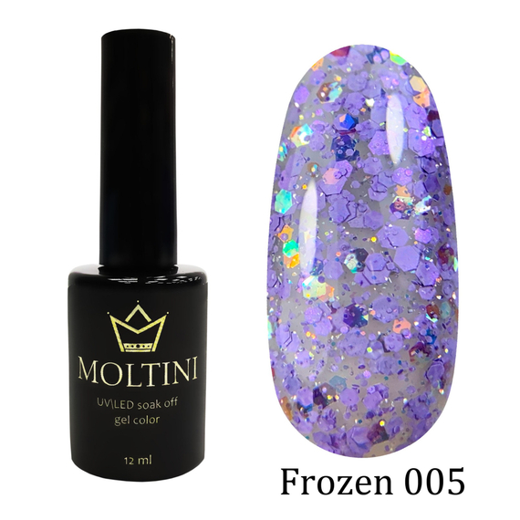 Гель-лак Moltini FROZEN 005, 12 ml