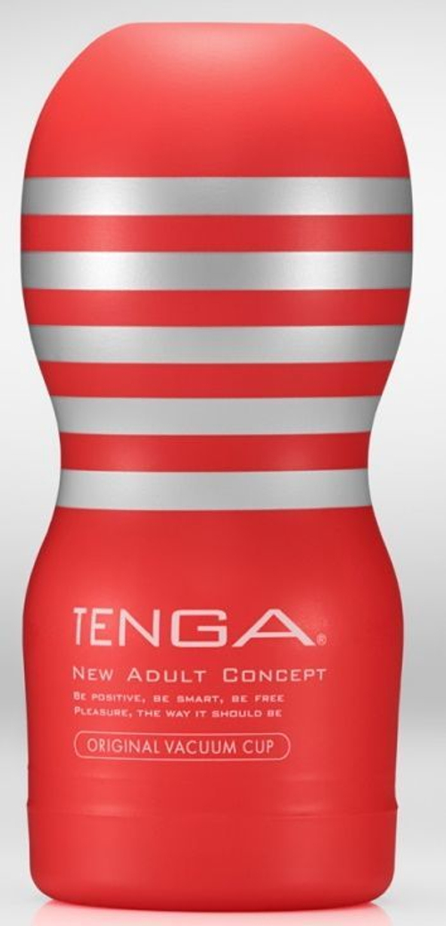 Мастурбатор TENGA Original Vacuum Cup – вакуумный эффект, 15,5 см
