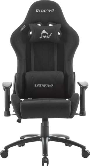 Геймерское кресло Everprof Ghost Ткань Черный