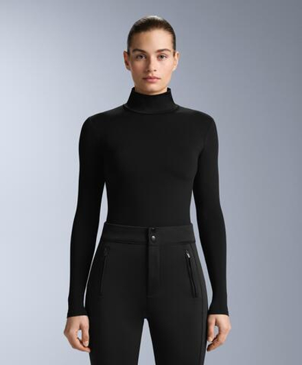 Oysho Термофутболка с длинным рукавом, черный