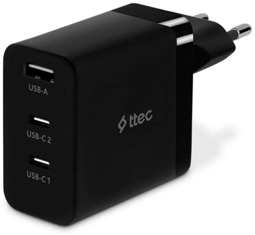 Зарядное устройство TTEC SmartCharger 65W PD черный